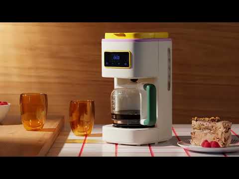 Bodum Programmable 12-Cup Coffee Maker - White/ Multi – MoMA