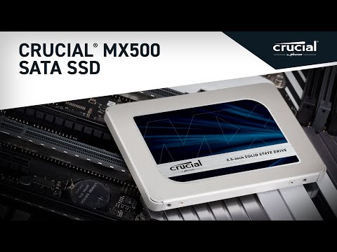 Crucial MX500 500GB 3D NAND SATA 2.5-inch 7mm (with 9.5mm adapter