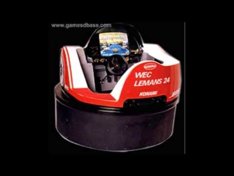 コナミ「ウェック・ルマン・24」チラシ/Konami 