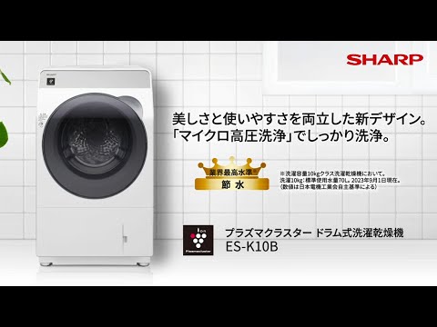 ドラム式洗濯機 リッチブラウン ES-K10B-TL [洗濯10.0kg /乾燥6.0kg
