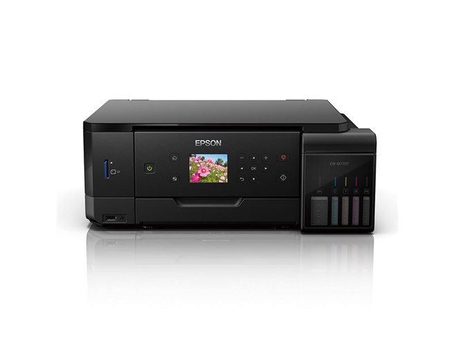 エプソン、フチなし/CDラベル印刷に対応したエコタンク複合機「EW