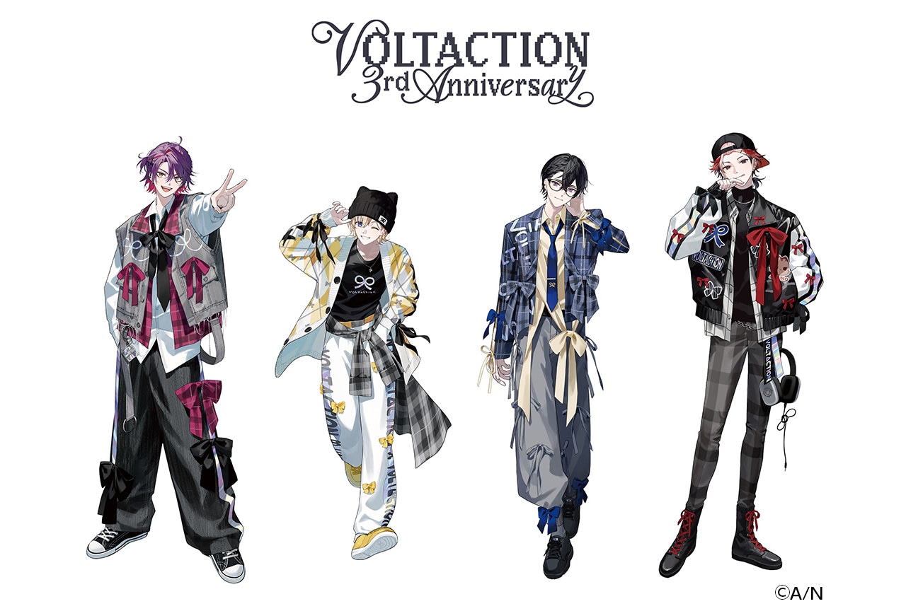 にじさんじ」VOLTACTIONの3周年記念フェア7/26開始 | アニメイトタイムズ