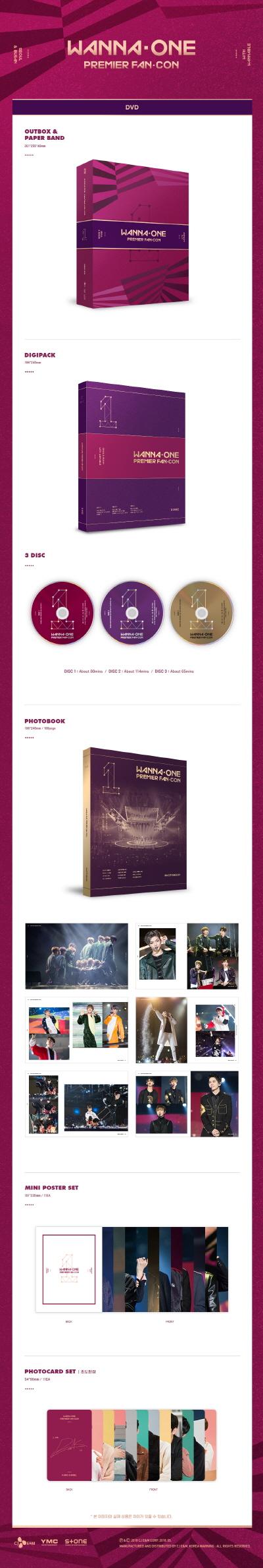 WANNA ONE - [PREMIER FAN-CON] DVD - interAsia