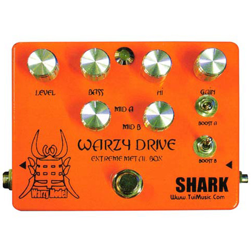 SHARK WARZY DRIVE ギターエフェクター SHARK WARZY DRIVE ギター