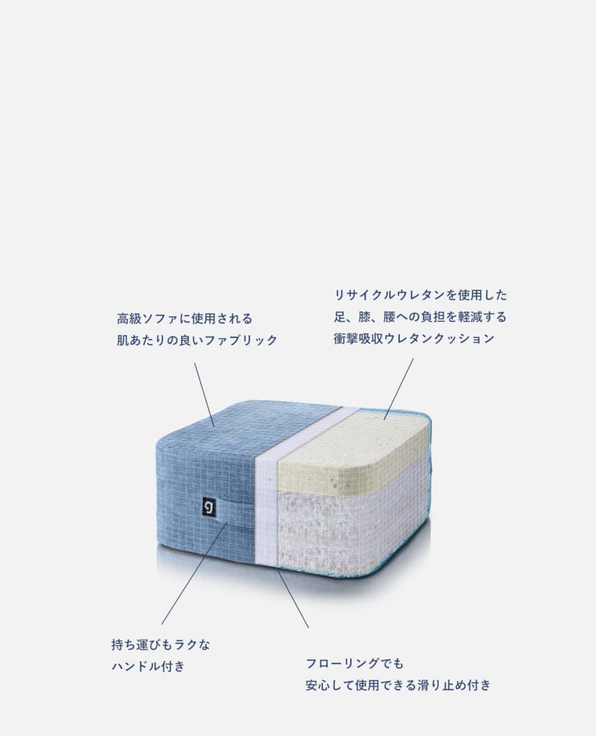 シェイプキューブ トランポリン ブラウン｜ジムテリア / gymterior