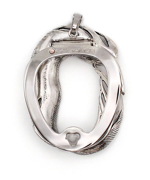 Lリング フェザー ストールクリップ シルバー 1－05 | RELIANCE