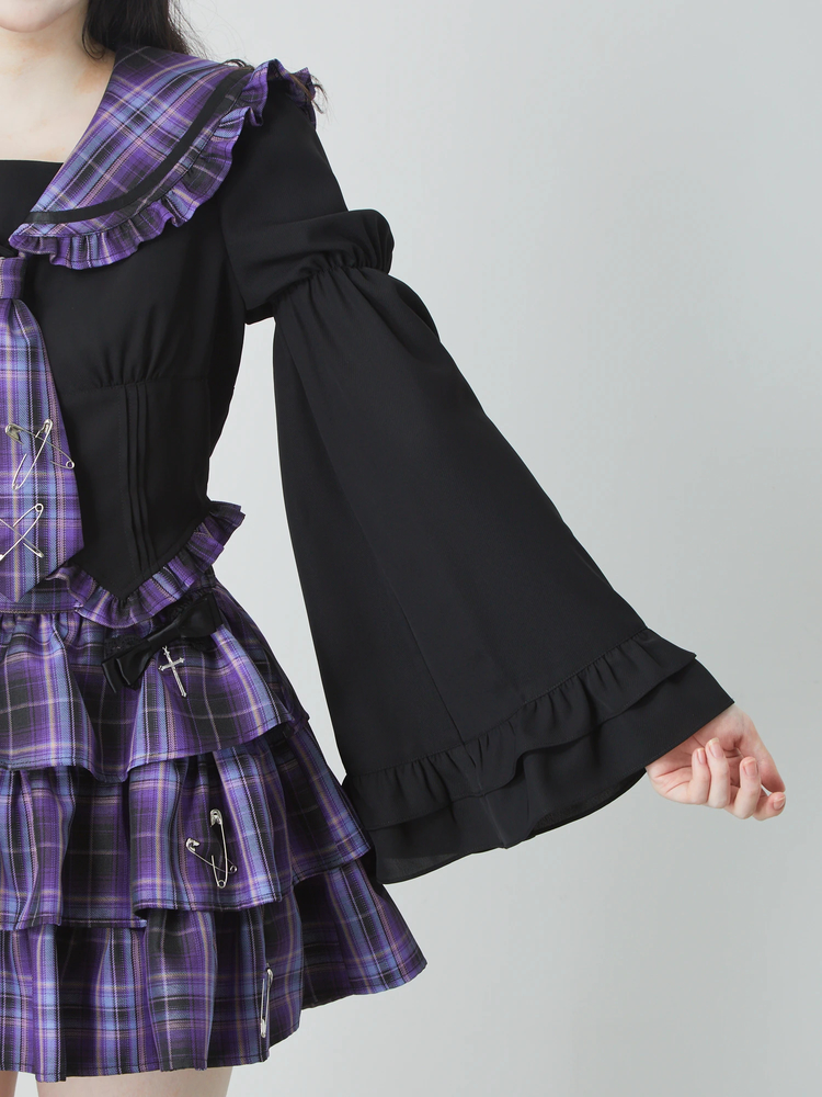 コルセットセーラーブラウス - Jamie エーエヌケー(ジェイミーエー