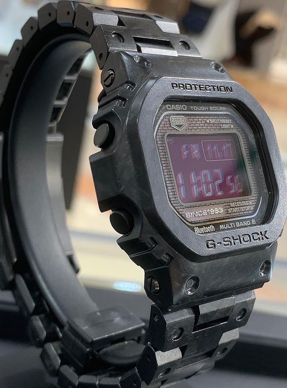 CASIO WATCH G-SHOCK 40TH ANNIVERSARY MULTIPLEX CARBON EDITION
