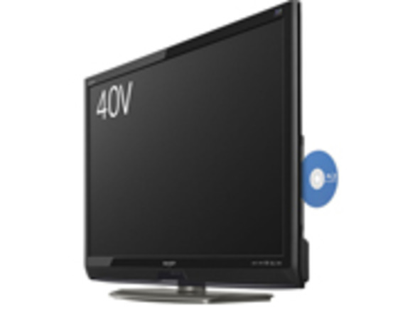 内蔵BDと外付けHDDに2番組同時録画できる「LED AQUOS」--BDXLディスク