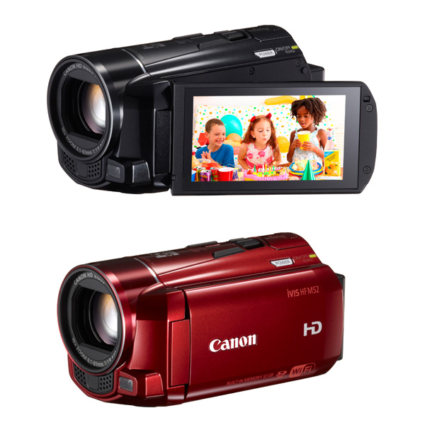 キヤノン、ビデオカメラ「iVIS」にWi-Fi内蔵機--DLNA対応でワイヤレス