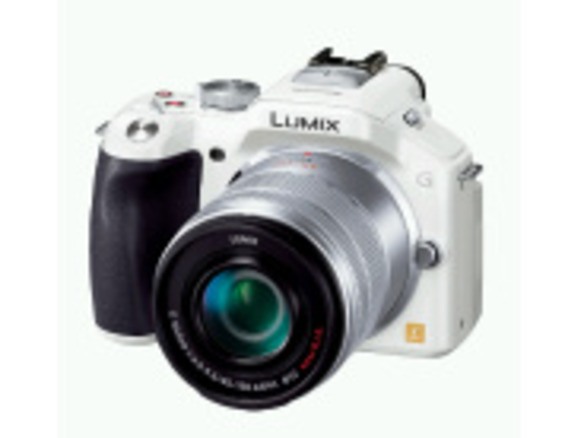 ファインダを覗くとアイセンサでピント合わせ--ミラーレス一眼「LUMIX