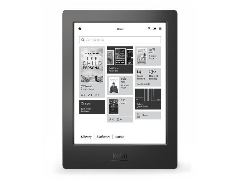 防水電子書籍リーダー 「Kobo Aura H2O」の第一印象 - CNET Japan