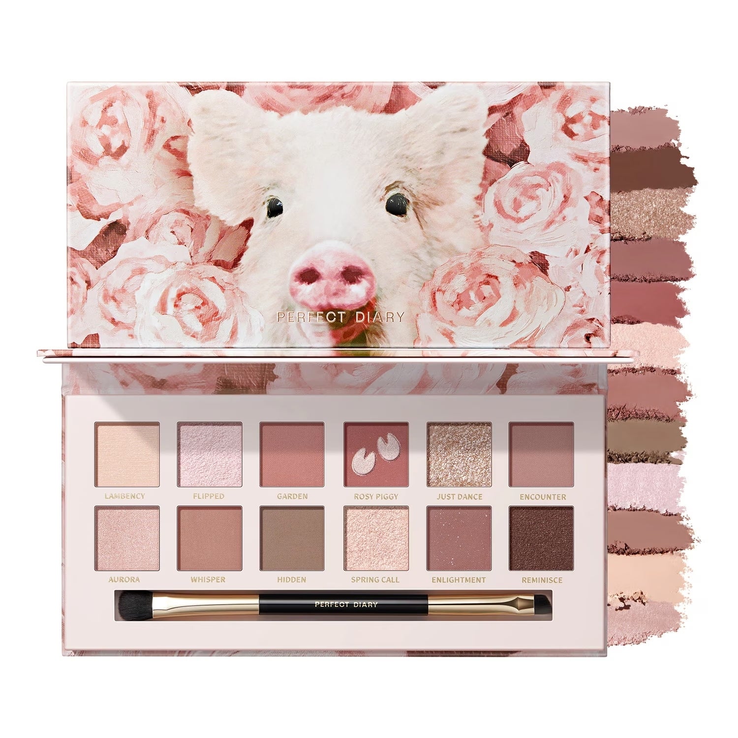 PERFECT DIARY (パーフェクトダイアリー) エクスプローラ 12色動物アイ