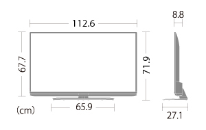 LC-50US45｜製品詳細｜薄型テレビ／液晶テレビ アクオス：シャープ
