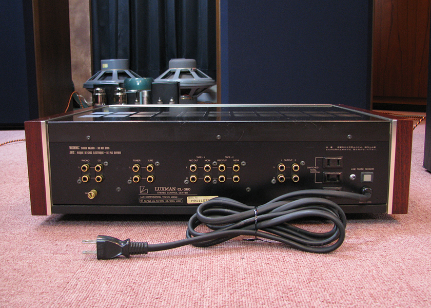 LUXMAN CL-360 管球式コントロールアンプ - 中古オーディオの販売や