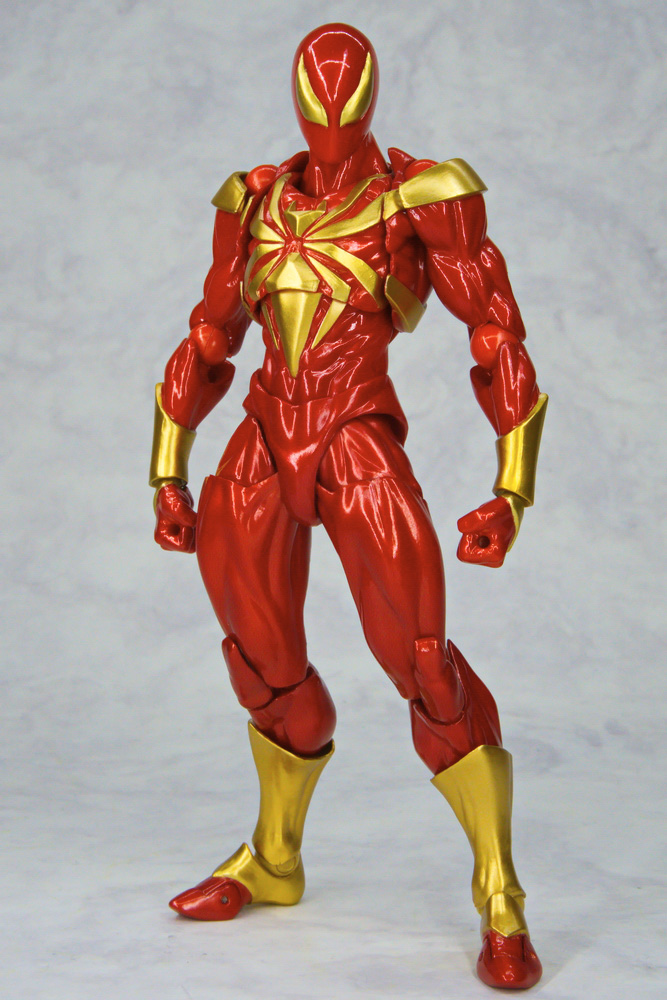 メタルレッドのハイテクアーマー アイアン・スパイダー製品サンプル