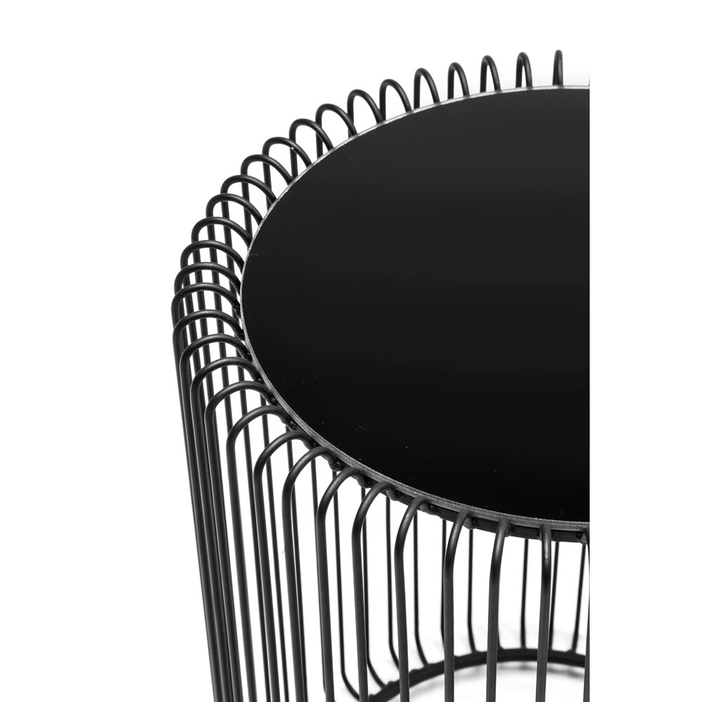 ワイヤーブラック(2/Set) サイドテーブル - サイドテーブルの通販