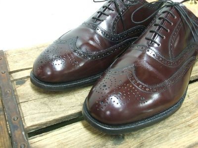 1980年代ワースモア【WORTHMORE】ロングウイングチップLONGWINGTIP