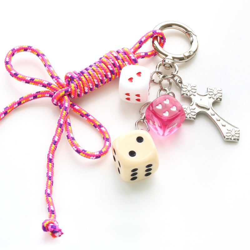 ドイツ製アクリル ダイス ラウンド 1カン クリスタル/ブラック – 貴和