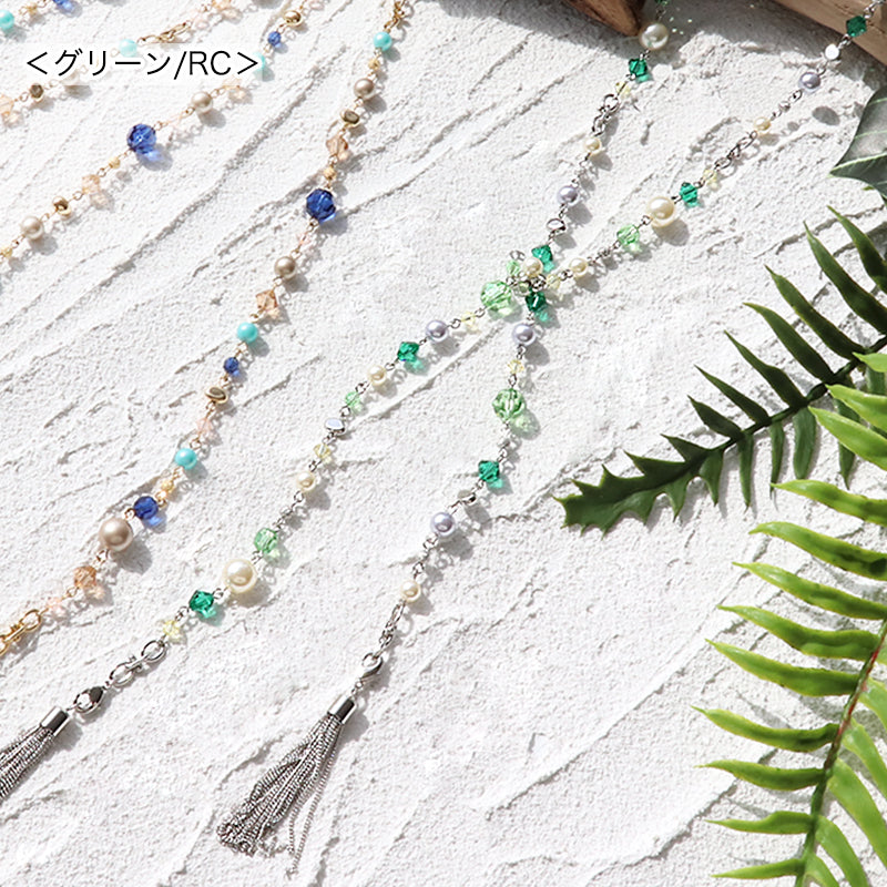 セット 貴和クリスタルのノーブルカラー4WAYネックレス（KR1215） – 貴