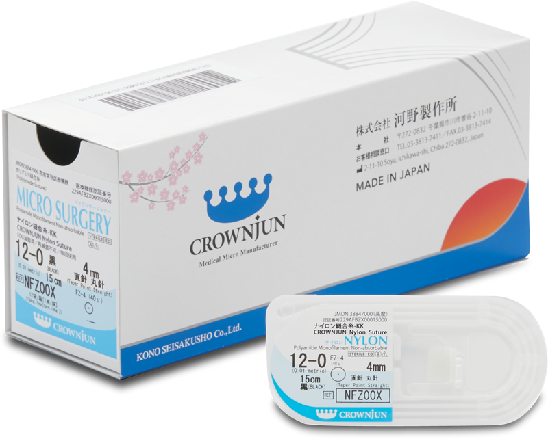 マイクロサージャリー用縫合糸・関連製品｜CROWNJUN -河野製作所