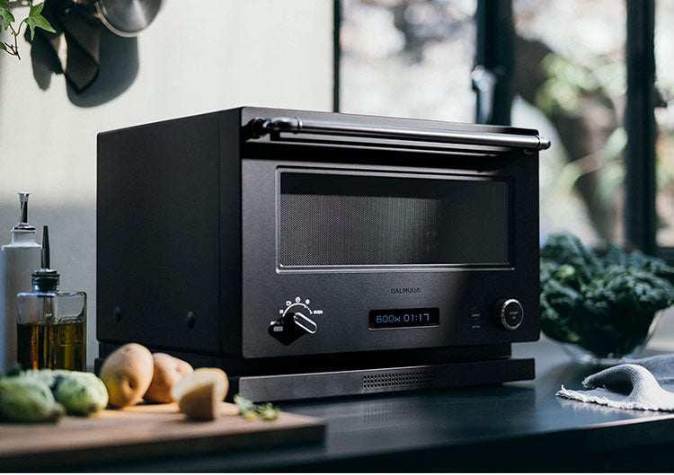 バルミューダ オーブンレンジ BALMUDA The Range K09A-BK ブラック