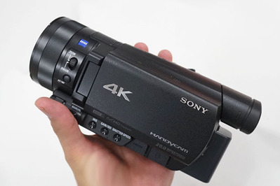 4Kハンディカム「FDR-AX100」がアップデートで4K動画の100Mbps設定や