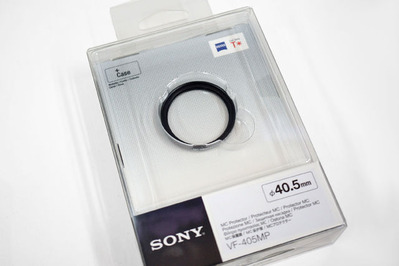 Eマウントレンズ「SELP1650」に装着できる40.5mm径のMCフィルター