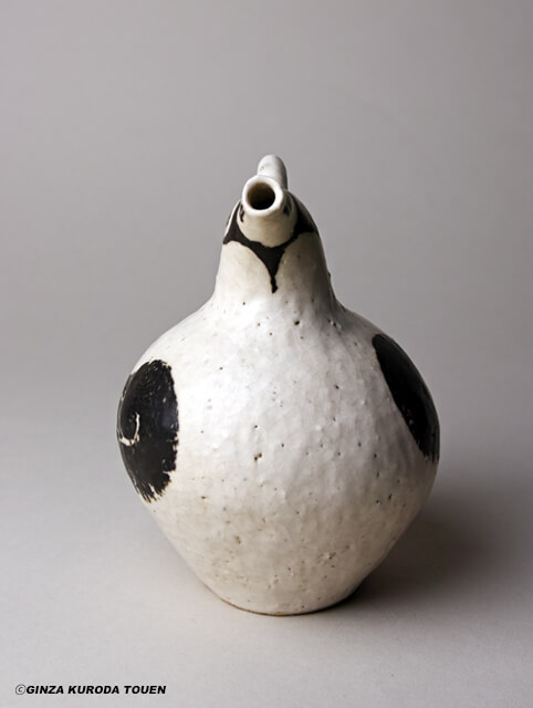 河井寛次郎 鳥注 | 銀座 黒田陶苑