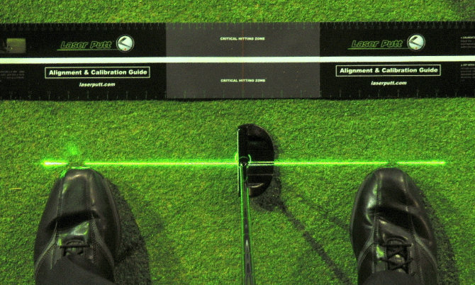 レーザーパット［Laser Putt］／レーザーがボールをカップへいざなう