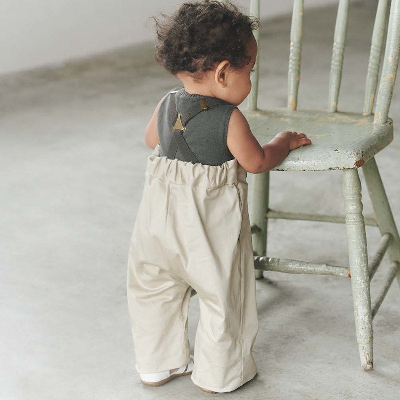 MARLMARL（マールマール） slacks スラックス サスペンダー付パンツ