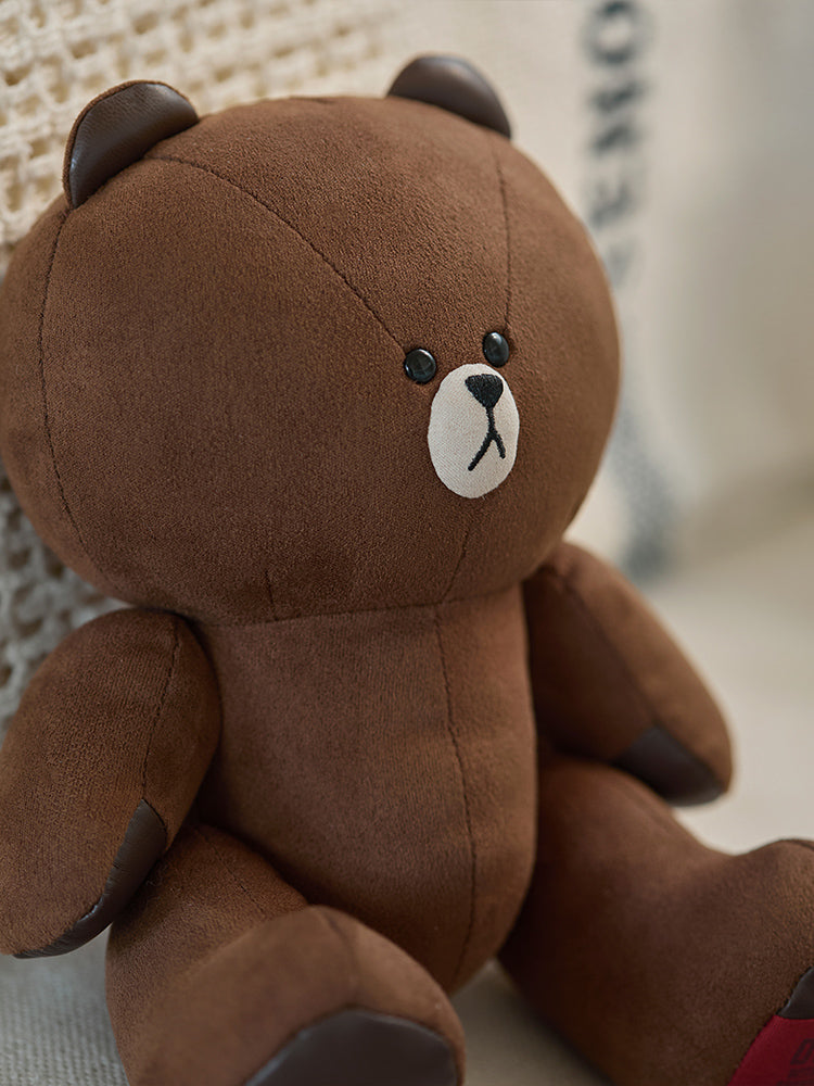 ミディアムぬいぐるみ(OSITOY) ブラウン – LINE FRIENDS SQUARE JAPAN