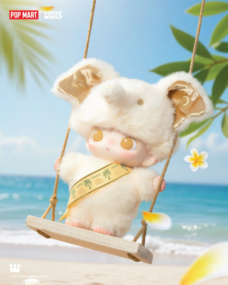 pre order] Dimoo Elephant in Moonlight Vinyl Plush Pendant