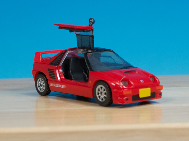 レビュー トイズキャビン カプセルトイ 1/64 マツダ・オートザム AZ-1