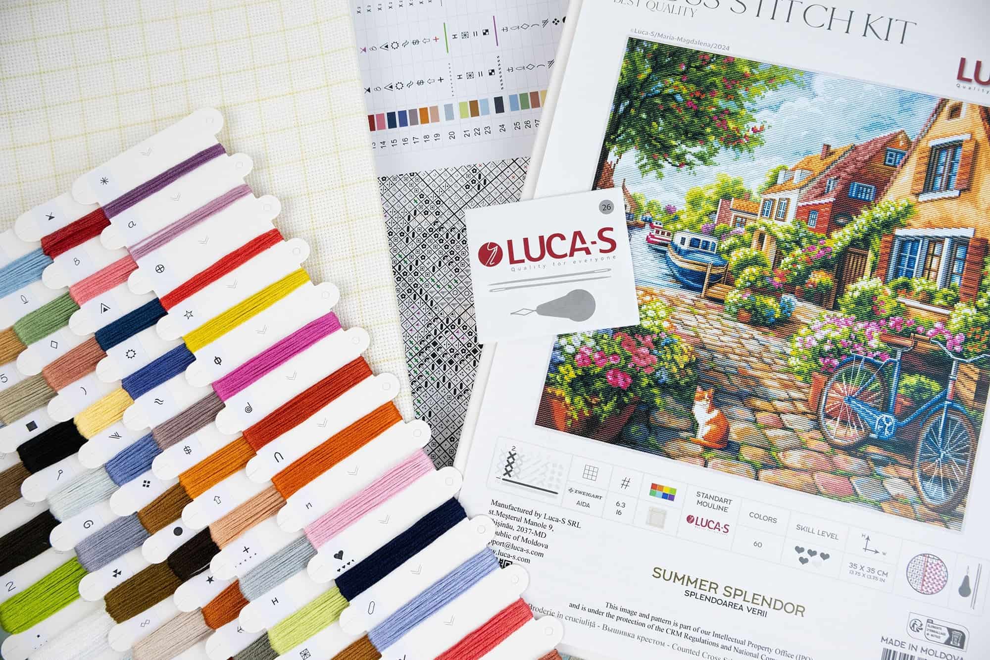 Luca-S Cross Stitch & Needlework Kits
