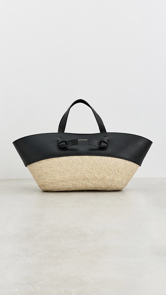 Jacquemus Le Panier Soli Raphia Tote | Shopbop