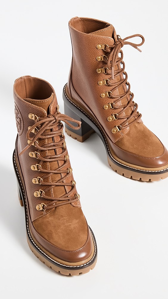 Tory Burch Miller 95mm Lug Sole Booties | Shopbop