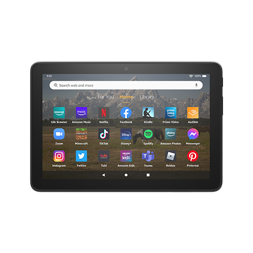2024 Black Fire HD 8 Tablet, 8