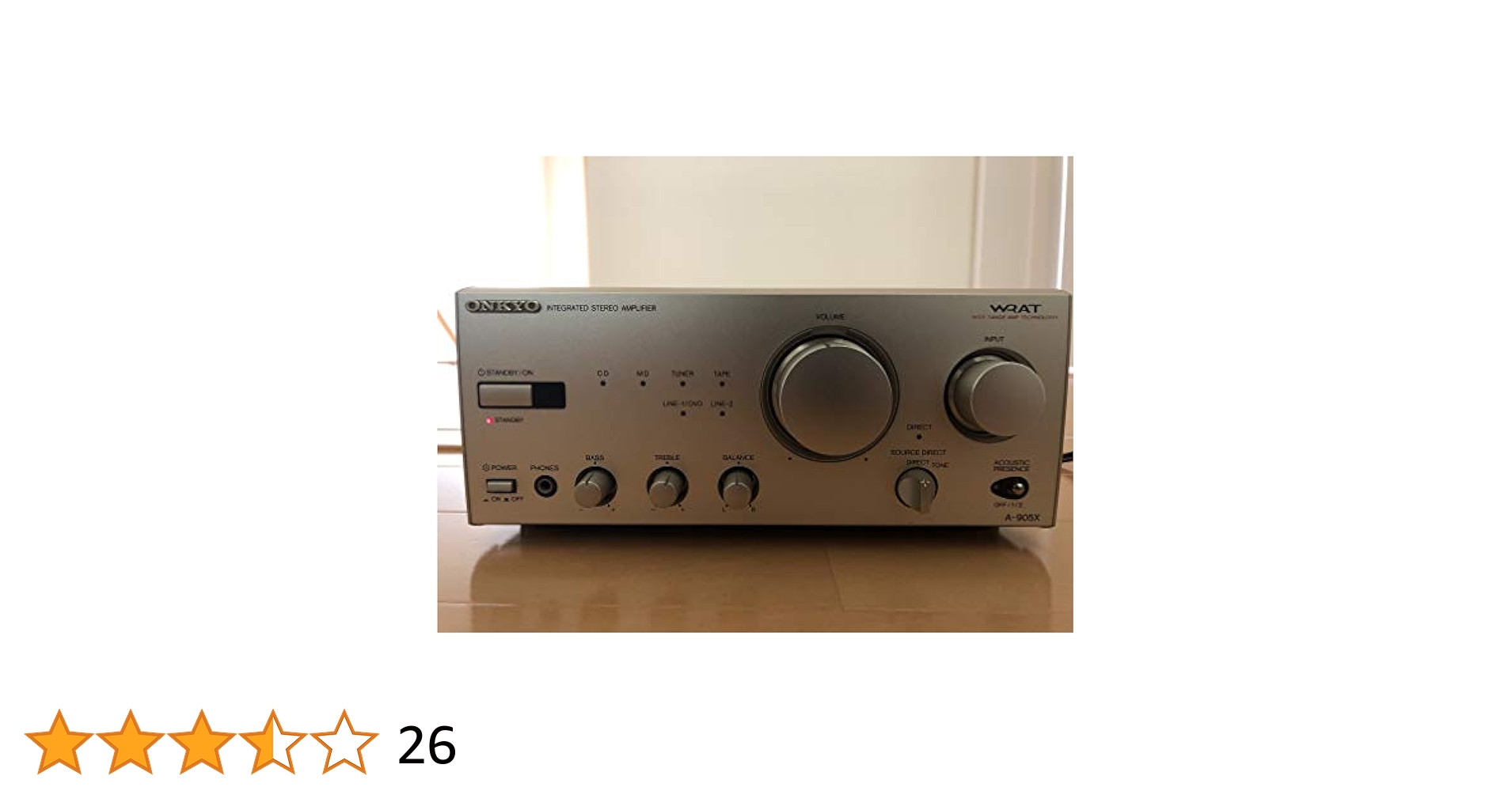 ONKYO ミニコンポ A–905 ONKYO A-905の仕様 オンキヨー/オンキョー