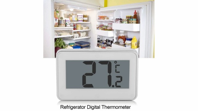 Amazon.co.jp: 冷蔵庫温度計 冷凍室温度計 デジタル温度計 冷蔵庫