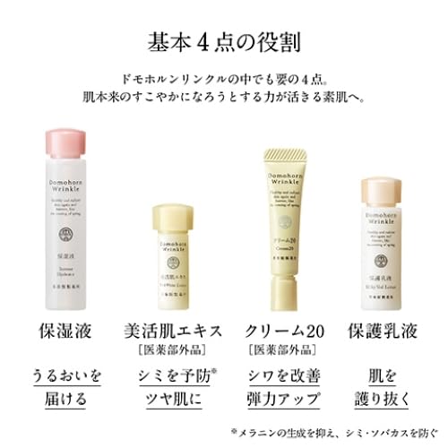 Amazon.co.jp: 再春館製薬所 ドモホルンリンクル基本4点スターター
