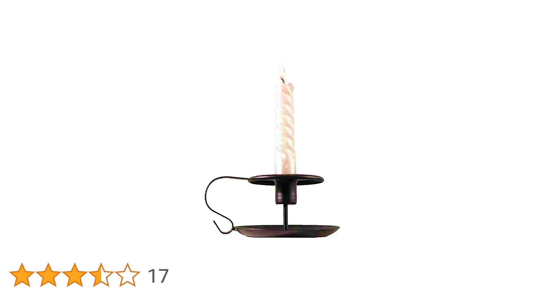 お16】30 フランス アンティーク 蛇腹 蝋燭立て キャンドルホルダー