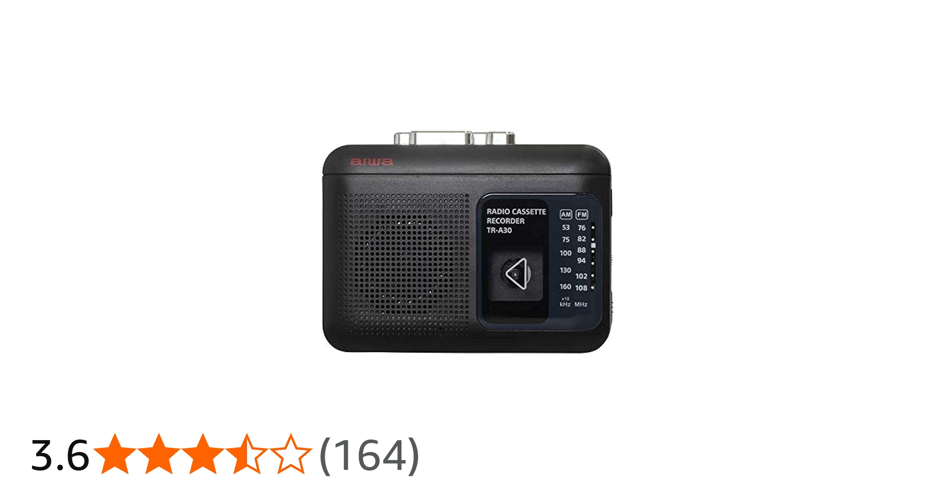 Amazon.co.jp: アイワ(Aiwa) TR-A30B(ブラック) ラジオカセット