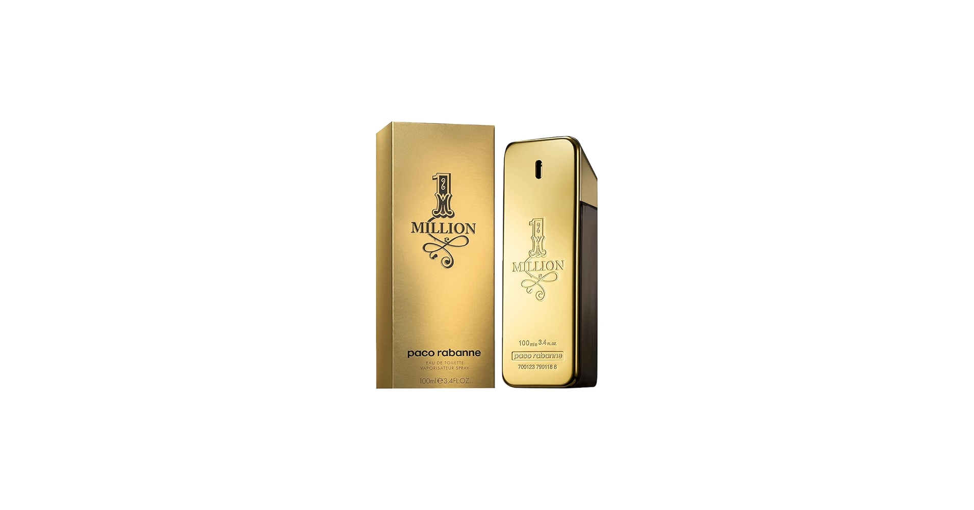 Amazon.com : 1 Million By Paco Rabanne For Men's Eau De Toilette