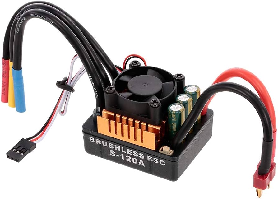 Amazon | Goolsky スピードコントローラー RCカー用 ESC HOBBYFANS