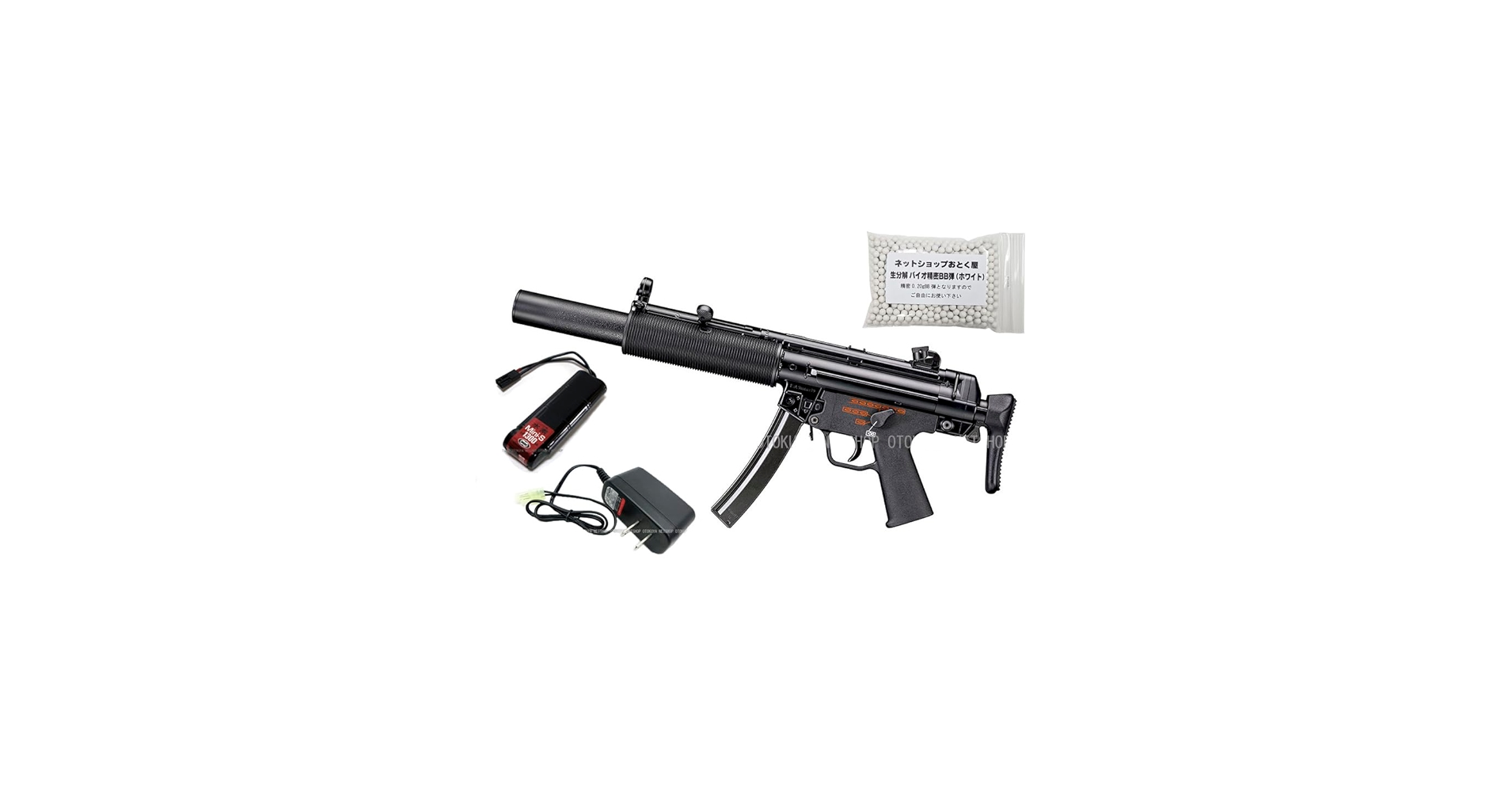 Amazon.co.jp: □フルセット□ 次世代電動ガン MP5 SD6 （バッテリー