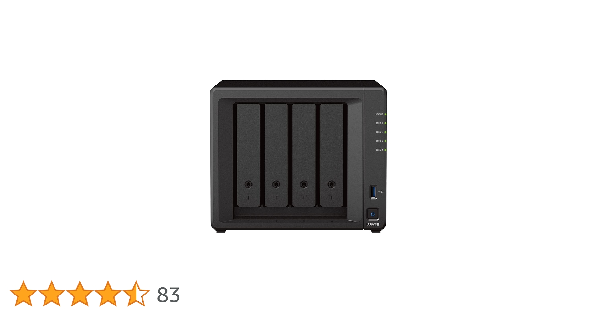 Synology DS923+ ディスク/NICフルセット Synology DS923+ ディスク