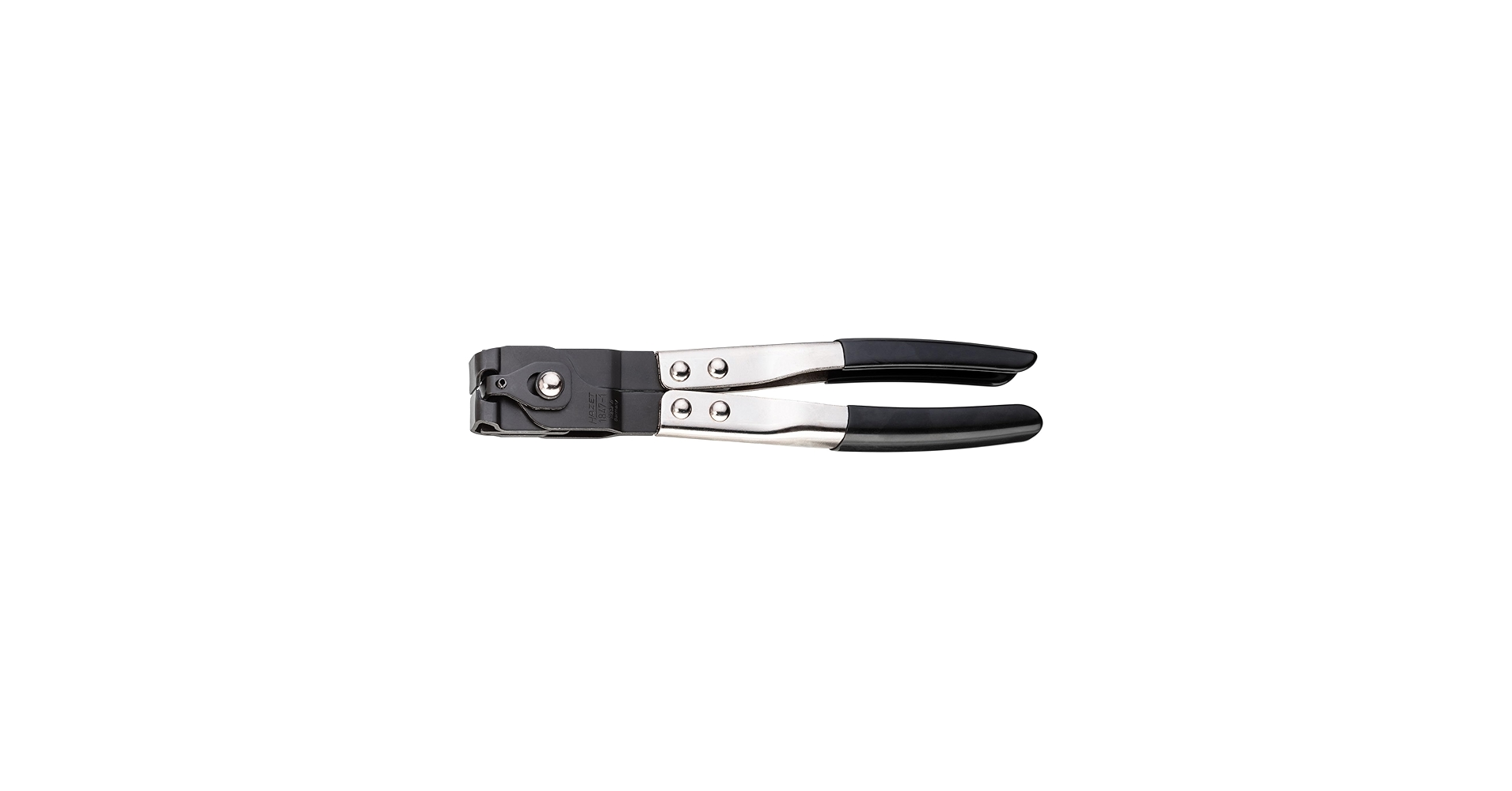 HAZET 1847-1 230 mm Pliers for Axle Boot Clamps - Nickel-Plated