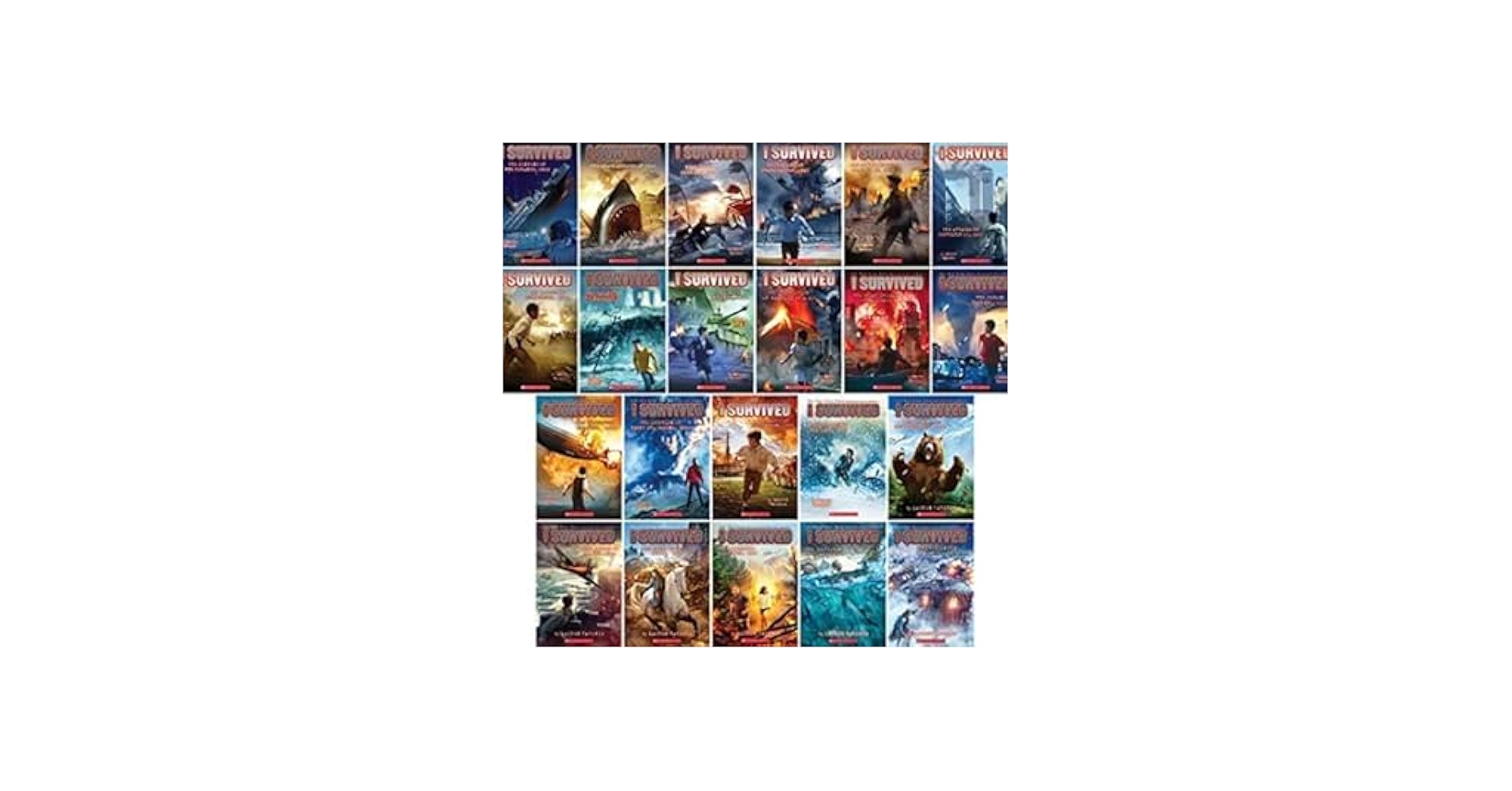 I Survived Series Complete Book Set: 23 Books Set Paperback
