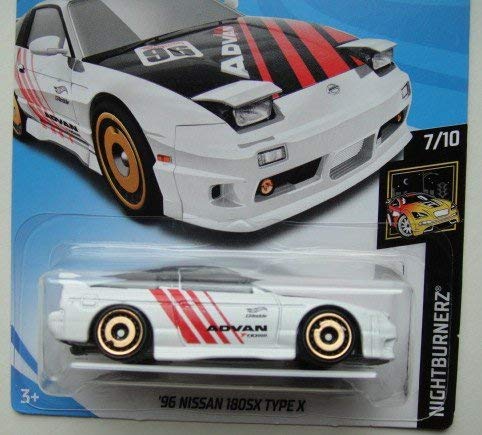 Amazon.com: Hot Wheels 2018 50th Anniversary '96 Nissan 180SX Type